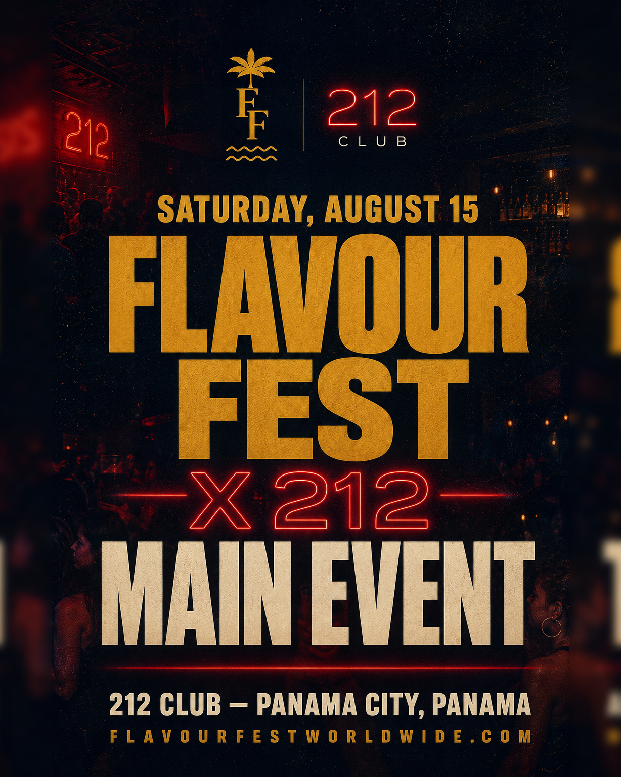 Main Event flyer